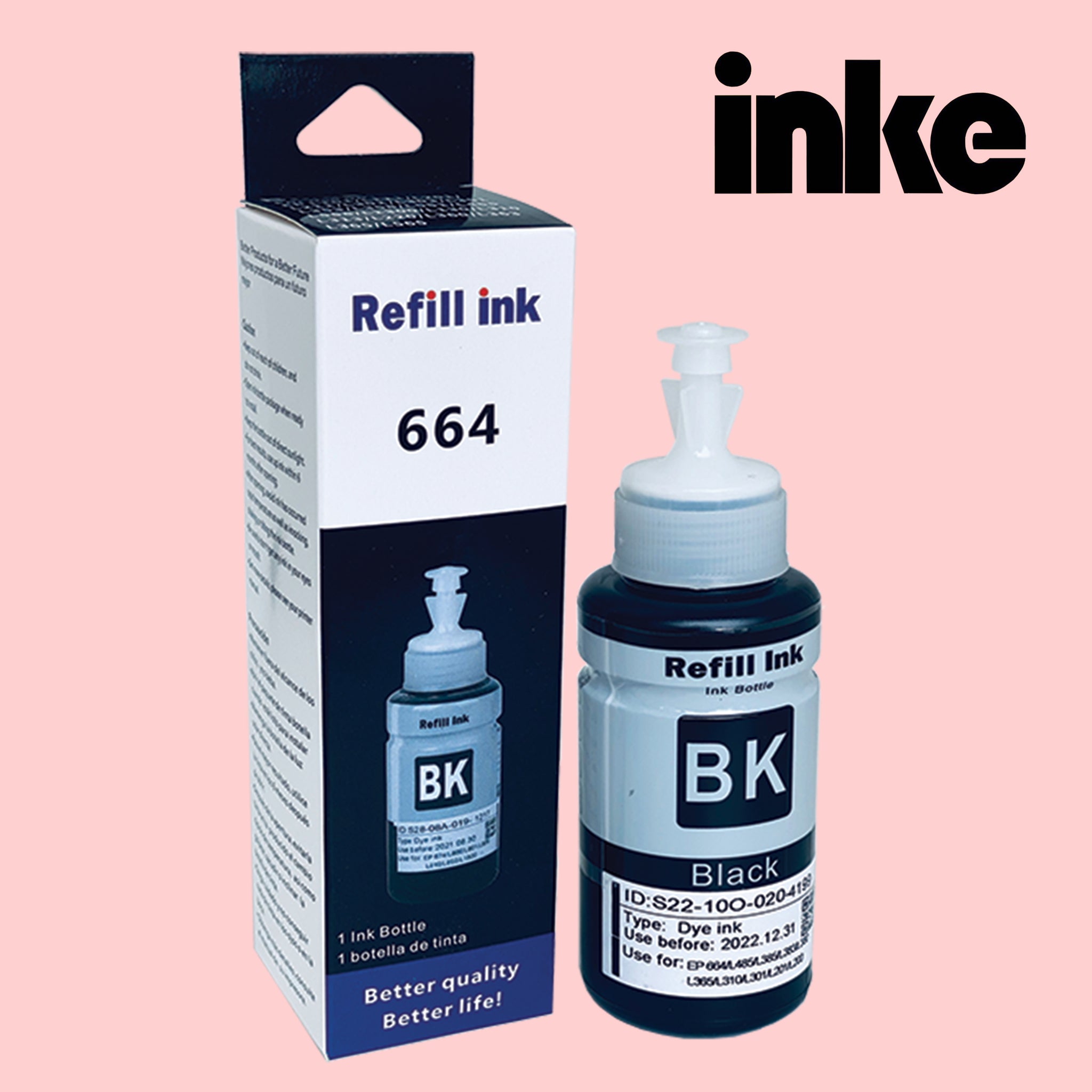 664 Compatible Ink Compatible 664 Ink – Inkeph
