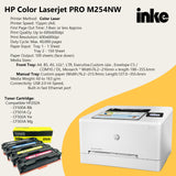 HP Color Laserjet Pro M254NW (2 Toner a Month)